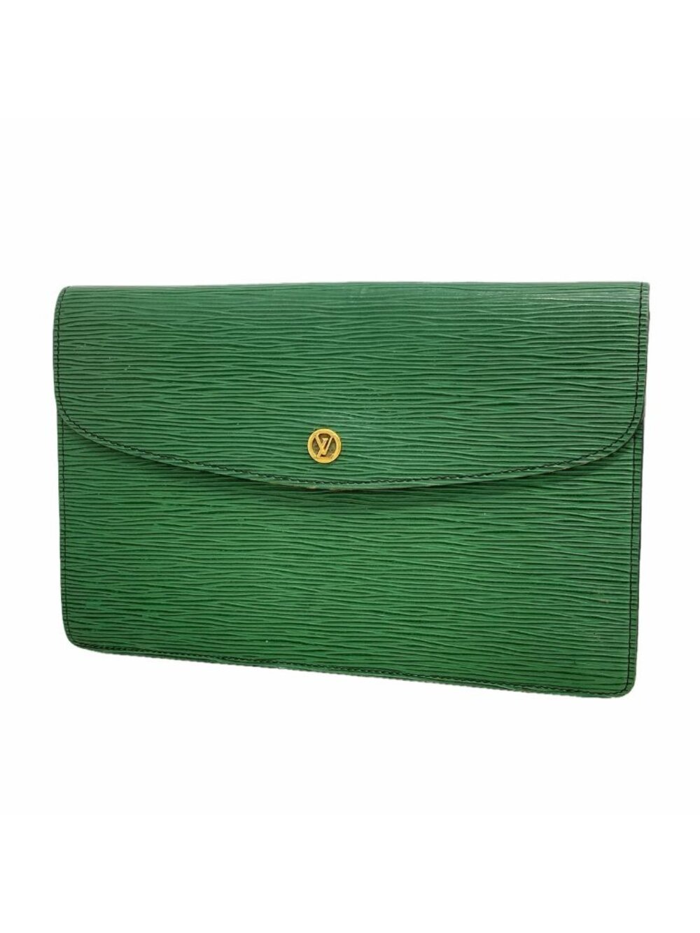Louis Vuitton Clutch Epi Montaigne 27 Borneo Green
